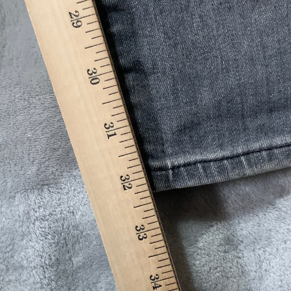 Adriano Goldschmied AG ED The Everett Slim Straight Grey Jeans 30x32.5 Mens - Picture 16 of 16